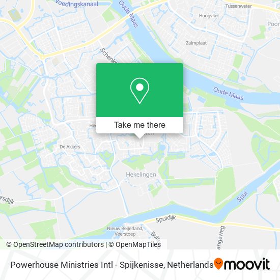 Powerhouse Ministries Intl - Spijkenisse Karte