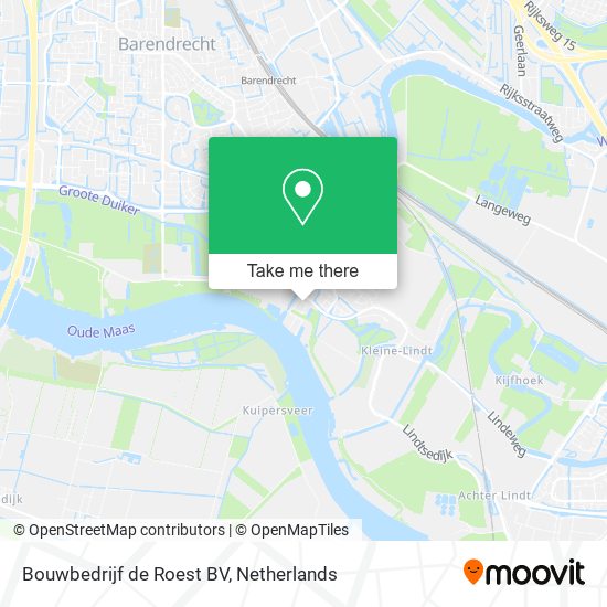 Bouwbedrijf de Roest BV map