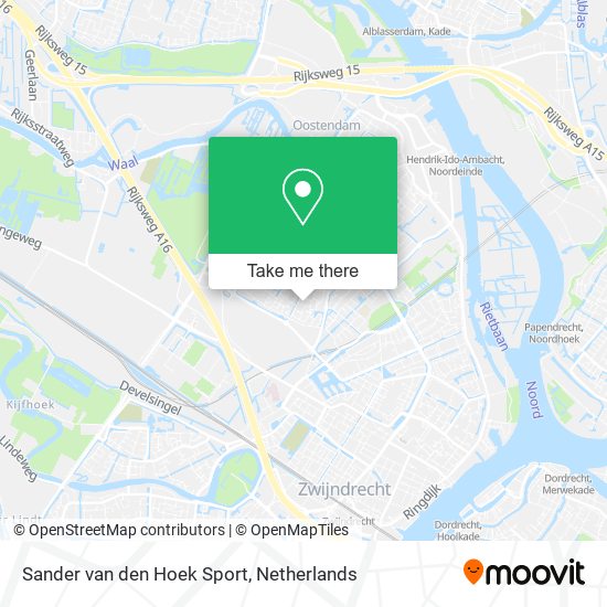 Sander van den Hoek Sport Karte