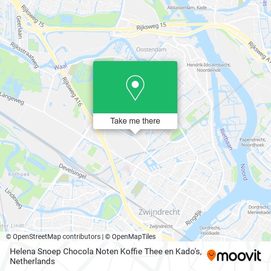 Helena Snoep Chocola Noten Koffie Thee en Kado's map