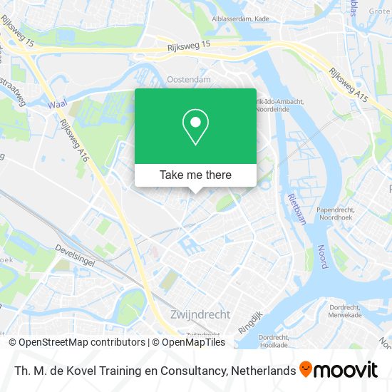 Th. M. de Kovel Training en Consultancy map