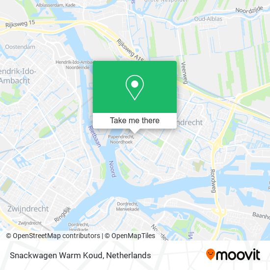 Snackwagen Warm Koud map