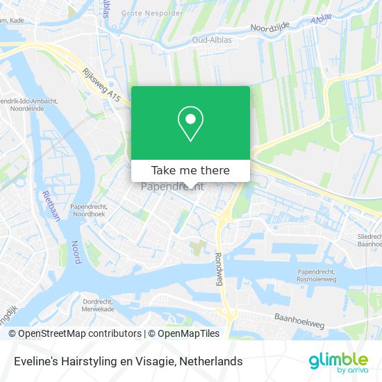 Eveline's Hairstyling en Visagie map