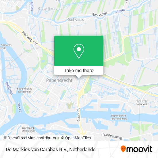 De Markies van Carabas B.V. map