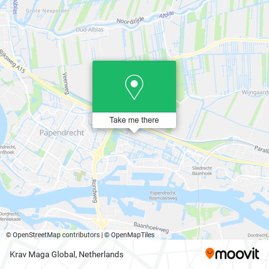 Krav Maga Global map