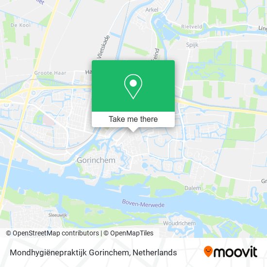 Mondhygiënepraktijk Gorinchem Karte