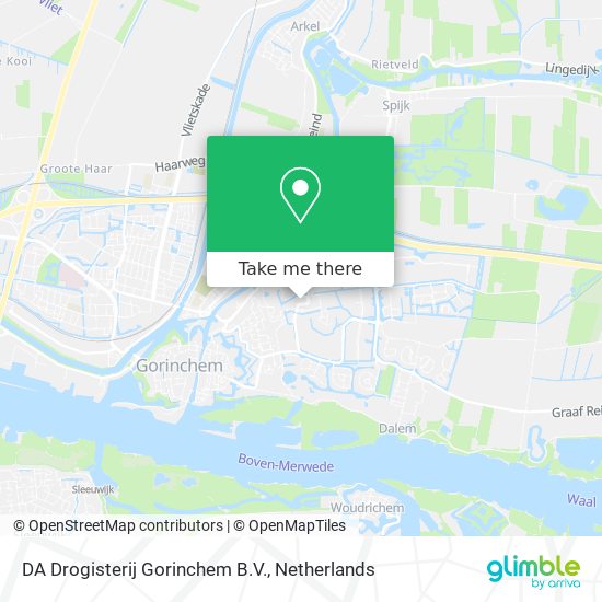 DA Drogisterij Gorinchem B.V. map