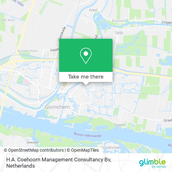 H.A. Coehoorn Management Consultancy Bv Karte