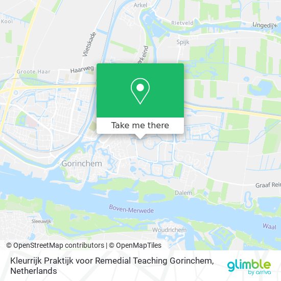 Kleurrijk Praktijk voor Remedial Teaching Gorinchem Karte