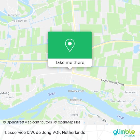 Lasservice D.W. de Jong VOF map