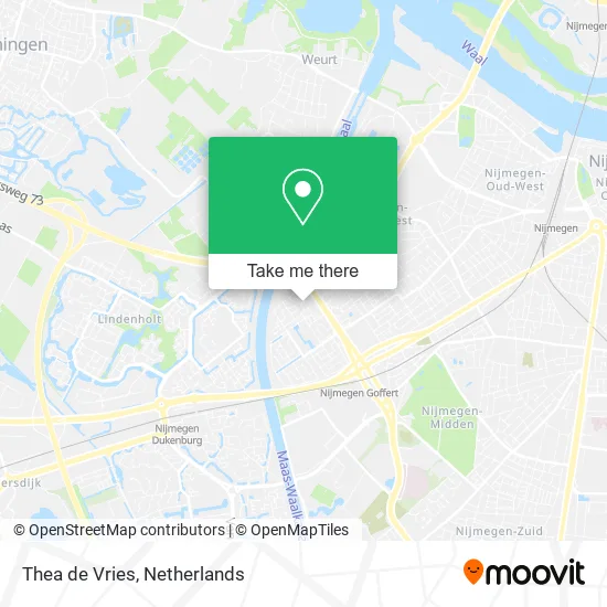 Thea de Vries map