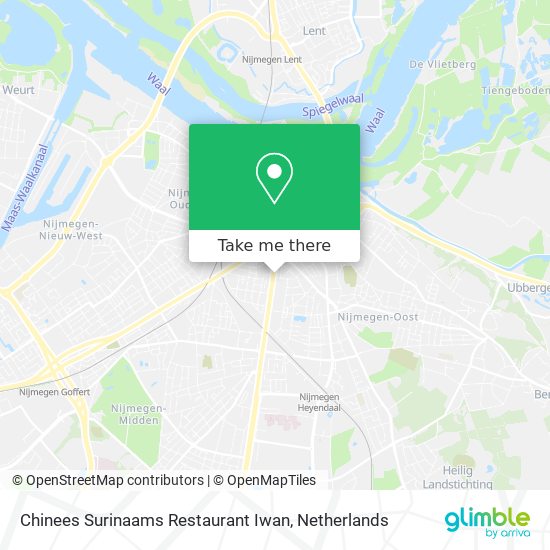 Chinees Surinaams Restaurant Iwan map