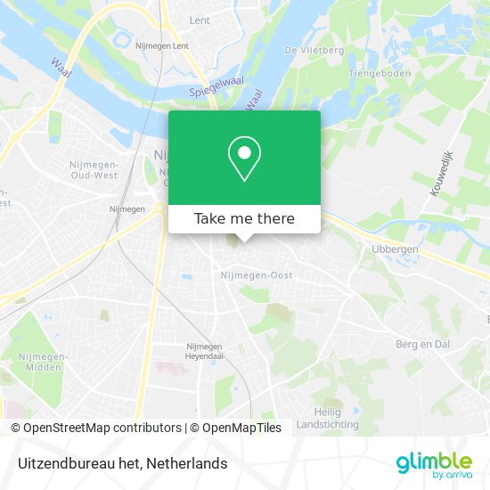 Uitzendbureau het map