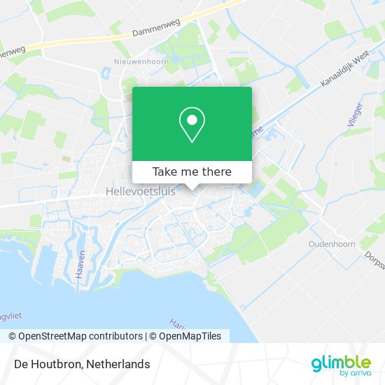 De Houtbron map