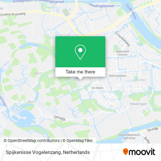 Spijkenisse Vogelenzang map