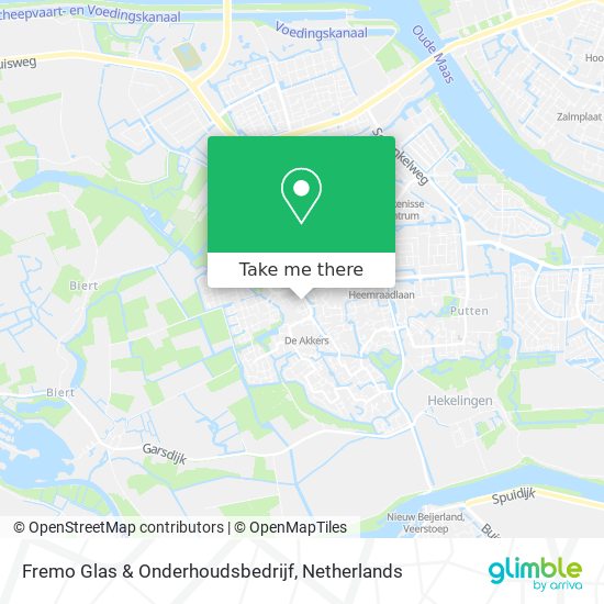 Fremo Glas & Onderhoudsbedrijf map