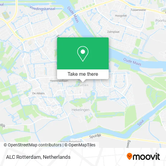 ALC Rotterdam map