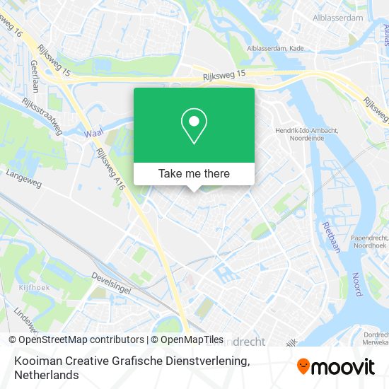 Kooiman Creative Grafische Dienstverlening map
