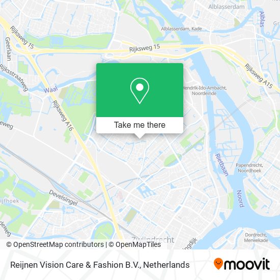 Reijnen Vision Care & Fashion B.V. map