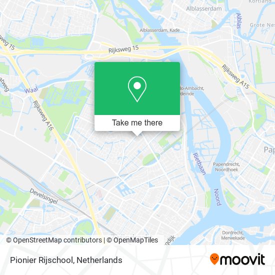 Pionier Rijschool map