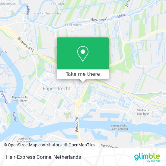 Hair-Express Corine map