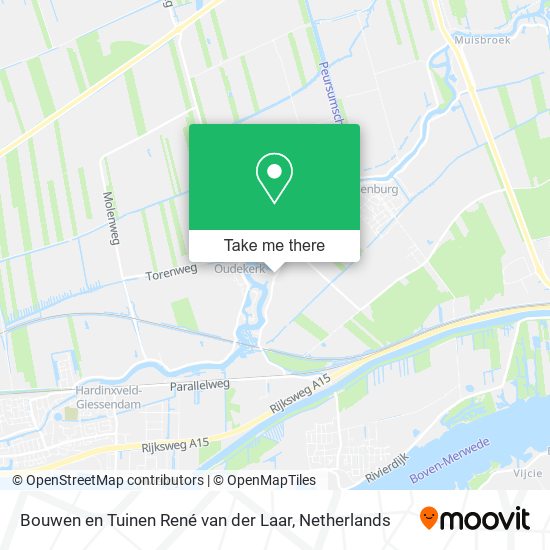 Bouwen en Tuinen René van der Laar map