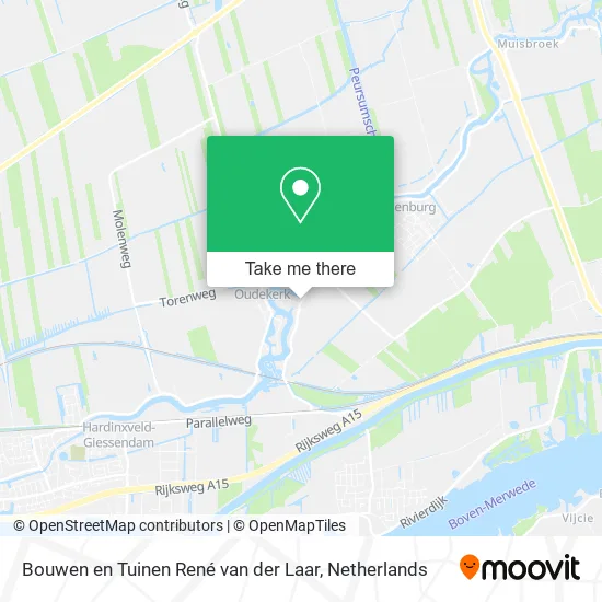 Bouwen en Tuinen René van der Laar map
