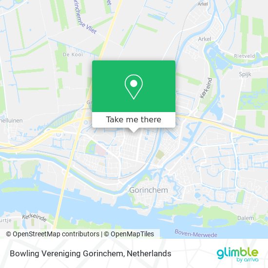 Bowling Vereniging Gorinchem Karte