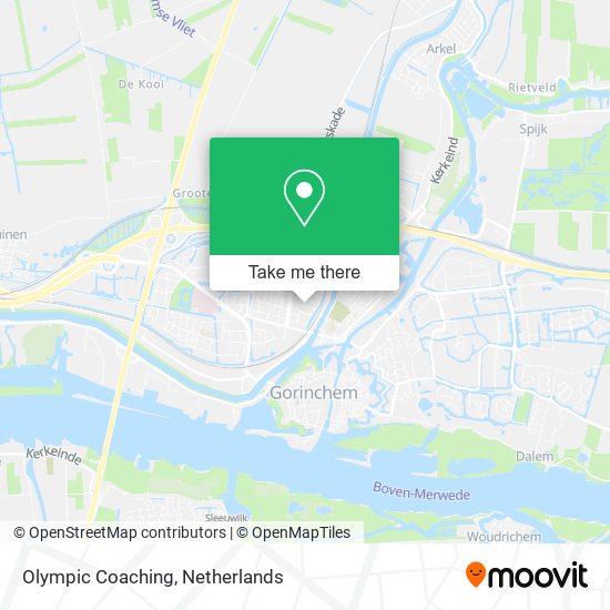 Olympic Coaching map