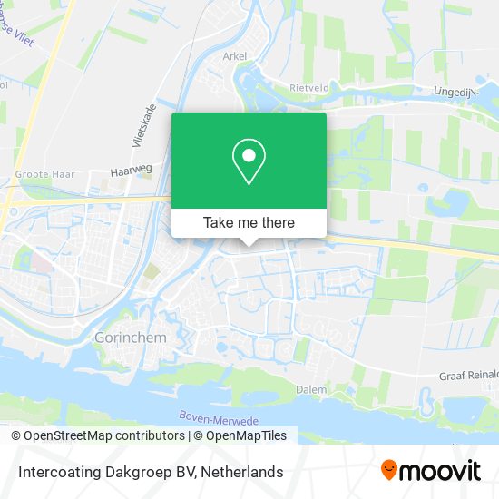 Intercoating Dakgroep BV map