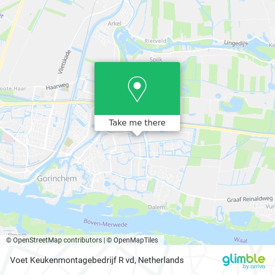 Voet Keukenmontagebedrijf R vd map