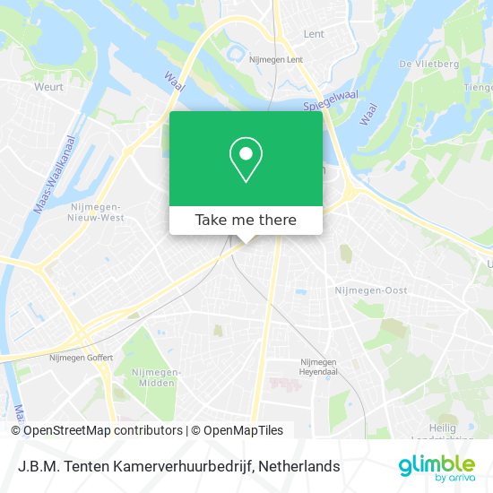 J.B.M. Tenten Kamerverhuurbedrijf map