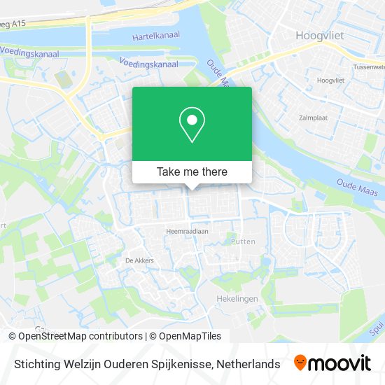 Stichting Welzijn Ouderen Spijkenisse map