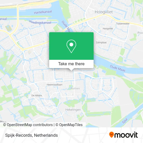 Spijk-Records Karte