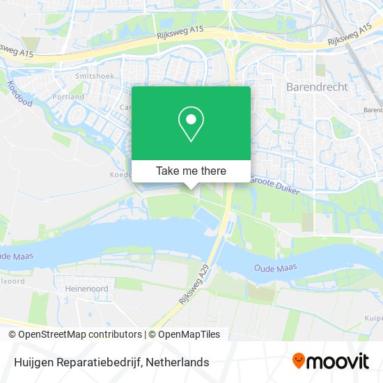 Huijgen Reparatiebedrijf map