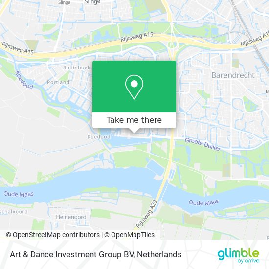 Art & Dance Investment Group BV map