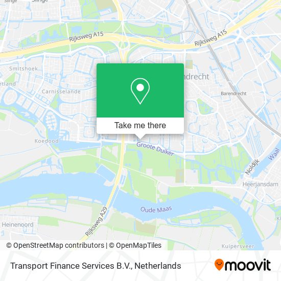 Transport Finance Services B.V. map