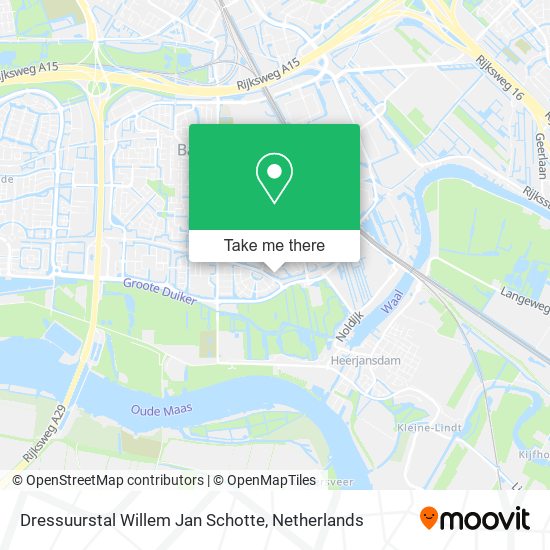 Dressuurstal Willem Jan Schotte map