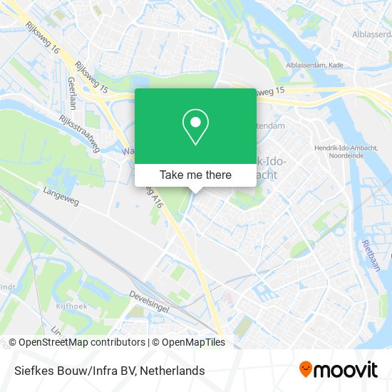 Siefkes Bouw/Infra BV map