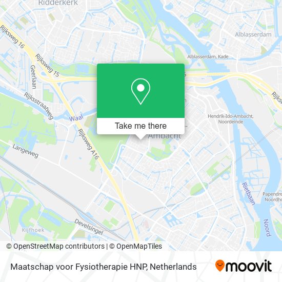 Maatschap voor Fysiotherapie HNP Karte