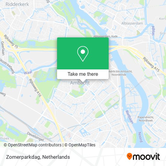 Zomerparkdag map