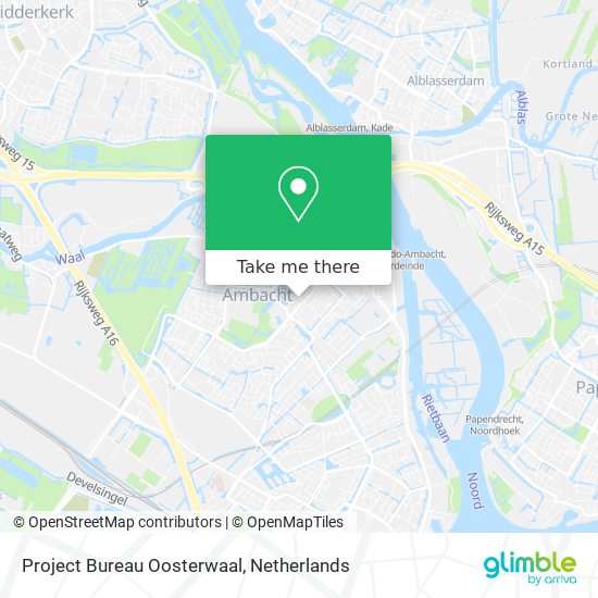 Project Bureau Oosterwaal map