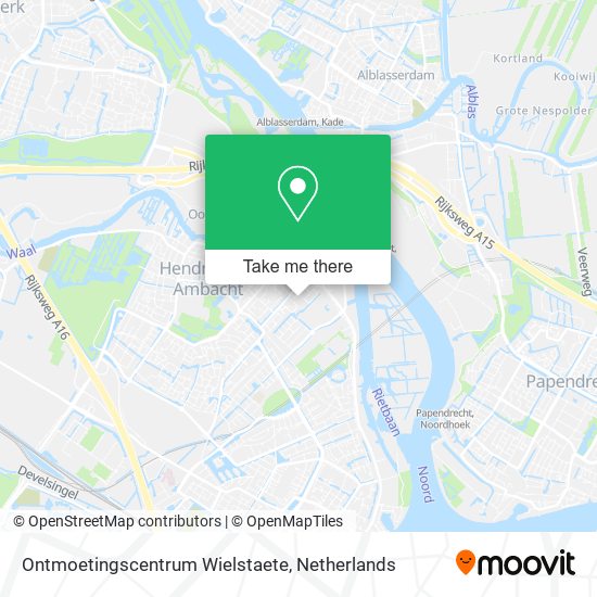 Ontmoetingscentrum Wielstaete map