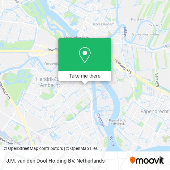 J.M. van den Dool Holding BV map