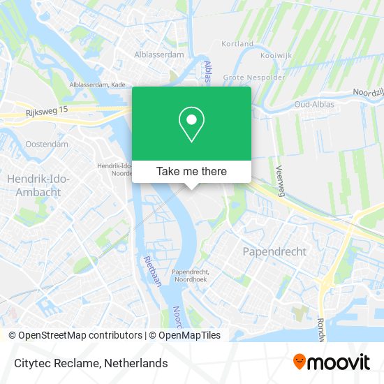 Citytec Reclame map