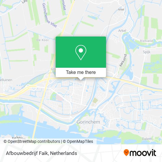 Afbouwbedrijf Faik map