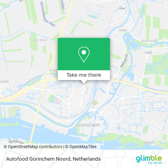 Autofood Gorinchem Noord Karte