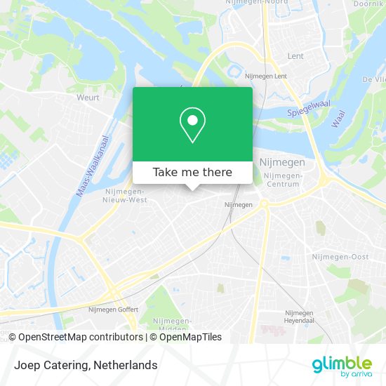 Joep Catering map