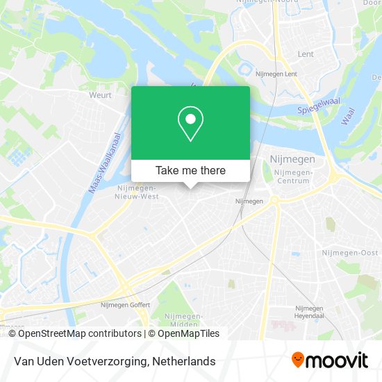 Van Uden Voetverzorging map