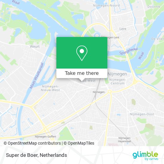 Super de Boer map